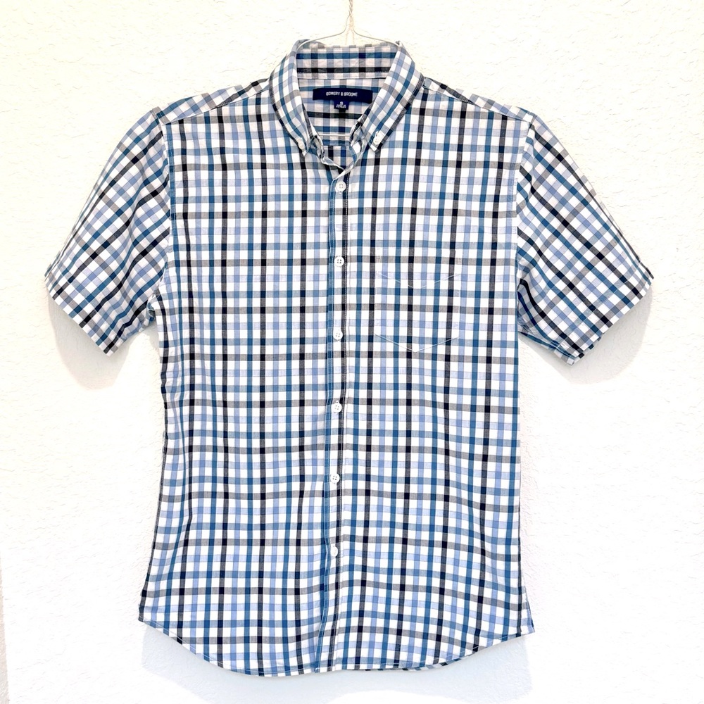 Bowery & Broome Men’s Short Sleeve Button Down Shirt